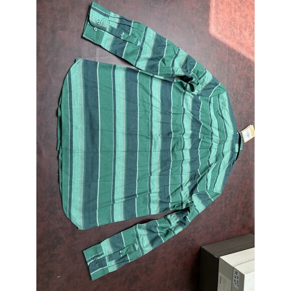 The North Face Flannel Striped Shirt Large New Lightweight Long Sleeve - Picture 3 of 8
